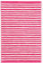 Cawö Campus Ringel Handtuch pink 50x100 cm