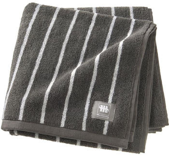 Musterring Needlestripe Handtuch anthrazit 50x100 cm