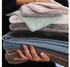 Schöner Wohnen Duschtuch Cuddly 70 x 140 cm Baumwolle Grau Anthrazit