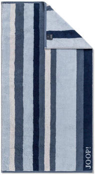 Joop! Handtuch Vibe Streifen 50 x 100 cm Baumwolle Blau Ocean