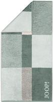 JOOP Frottier Handt&uuml;cher Divided Squares Handtuch 50x100 cm | salbei - gr&uuml;n
