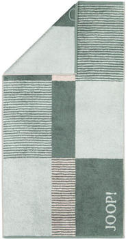 Joop! Handtuch Divided Squares 50 x 100 cm Baumwolle Salbei