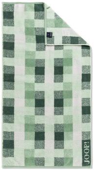 Joop! Handtuch Vibe Karo 50 x 100 cm Baumwolle Salbei