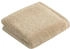 Vossen Walk-Frottier Handtuch Vegan Life braun-beige 60x110 cm
