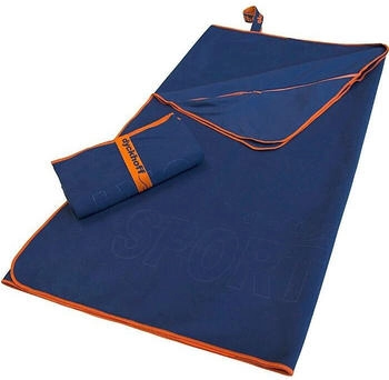 Dyckhoff Microfaser Sporttuch blau 80x180 cm