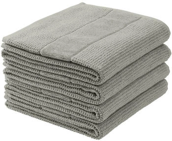 Schiesser Handtücher Turin im 4er-Pack reiner Baumwolle 1 ct