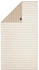 Cawö Handtuch Balance Streifen natur 80 x 150 cm