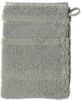 Cawö Noblesse² Waschhandschuh - graphit - 16x22 cm