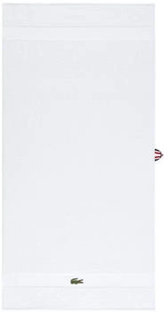 Lacoste L CASUAL Bio-Duschtuch - Blanc - 70x140 cm