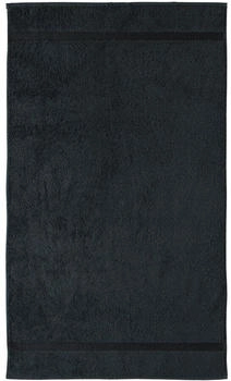 Rhomtuft Handtücher Princess schwarz - 15 Schwarz 55x100 cm