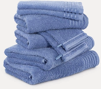 M&ouml;ve New Classic Handtuchset 8-TLG cornflower (410)