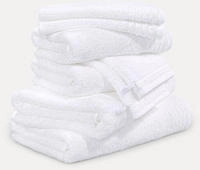 M&ouml;ve Handtuch Set "New Classic" 8 Stk. Walkfrottier Waschhandschuhen, G&auml;ste-, Hand-