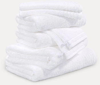 Möve New Classic Handtuchset 8-TLG snow (001)