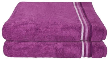Schiesser Frottier-Duscht&uuml;cher Skyline Color im 2er-Set (&agrave; 70x140cm) Handt&uuml;cher 1 ct