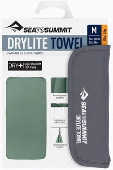 Sea to Summit Drylite Towel Handtuch 100x50cm sage Sea to Summit Drylite Towel Handtuch 100x50cm sage