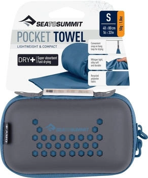 Sea to Summit Pocket Handtuch 80x40cm Moonlight Sea to Summit Pocket Handtuch 80x40cm Moonlight