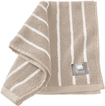 Musterring Needlestripe Gästehandtuch beige 30x50 cm