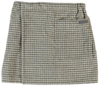 M&ouml;ve Kilt "Eden, ideal f&uuml;r Sauna & Spa" 1 Stk. edle Karo-Optik