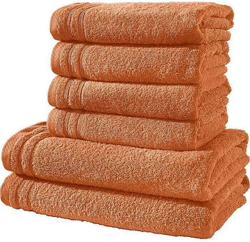 Erwin Müller Walk-Frottier-Set Heidelberg 6-teilig orange