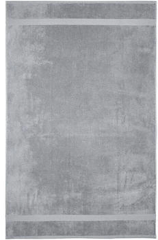 Erwin Müller Walk-Frottier Badetuch Friedrichshafen grau 100x150 cm