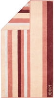 JOOP! Handt&uuml;cher Vibe Streifen 1698, 100% Baumwolle (1-St) rosa 80 cm x 150 cm