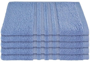 Schiesser Frottier-Gästetücher Milano im 5er-Set (à 30 x 50 cm) Handtücher 1 ct