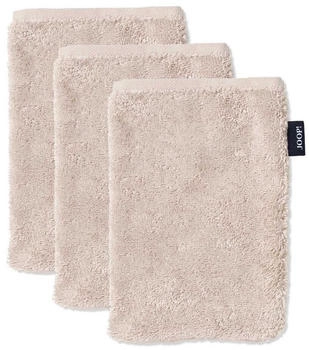 Joop! Waschlappen 3er Pack 'Doubleface' Baumwolle 3 ct