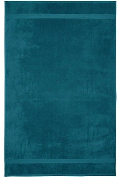 Erwin Müller Walk-Frottier Badetuch Friedrichshafen gruen/blau 100x150 cm