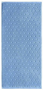 Erwin Müller Walk-Frottier Duschtuch Baden-Baden blau 70x140 cm