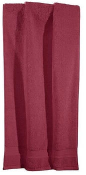 Erwin Müller Walk-Frottier Handtuch Friedrichshafen rot 50x80 cm