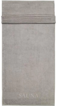 Villeroy & Boch Saunatuch 1er Pack Saunatuch Spa Baumwolle Handtücher 1 ct taupe