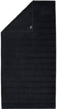 Cawö Duschtuch Noblesse schwarz 80 x 160 cm
