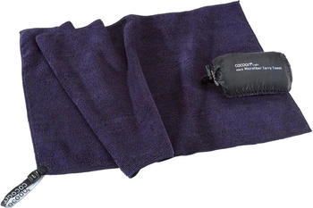 Cocoon Frotteehandtuch Mikrofaser 120x60cm dunkelblau