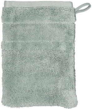 Cawö Noblesse² Waschhandschuh - nordic green - 16x22 cm