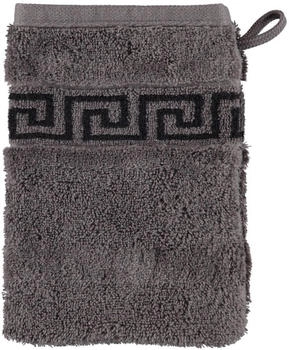 Cawö Noblesse Duo Waschhandschuh grau 16x22 cm (79)