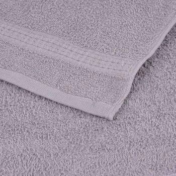 vidaXL Badetücher 4 Stk. 100x150cm Grau