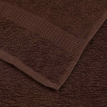 vidaXL Duschtücher 2 Stk. 70x140cm Braun