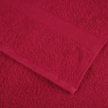vidaXL Premium-Handtücher SOLUND 10 Stk. 100x200cm Rot