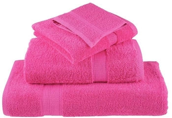 vidaXL Premium-Saunatücher SOLUND 4 Stk. 80x200cm Rosa
