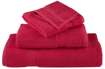vidaXL Premium-Saunatücher SOLUND 4 Stk. 80x200cm Rot