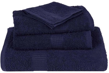 vidaXL Saunatücher 10 Stk. 80x200cm Marineblau