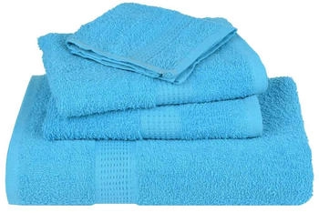 vidaXL Saunatücher 10 Stk. 80x200cm Türkis