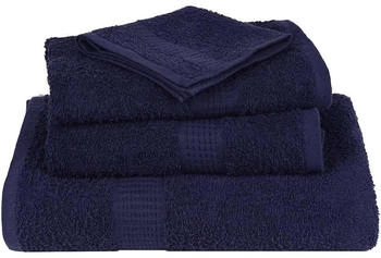 vidaXL Saunatücher 2 Stk. 80x200cm Marineblau