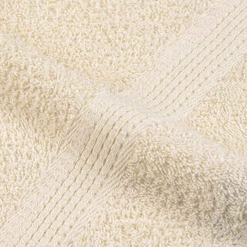 vidaXL 6-tlg. Handtuch-Set Creme