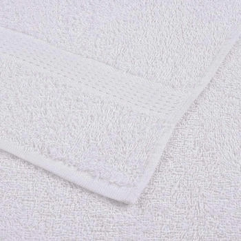 vidaXL Badetücher 2 Stk. 100x150cm Weiß