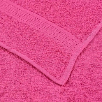 vidaXL Duschtücher 10 Stk. 70x140cm Rosa