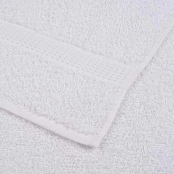 vidaXL Duschtücher 2 Stk. 70x140cm Weiß