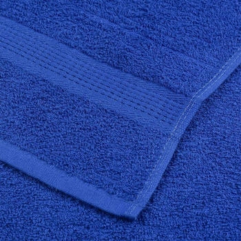 vidaXL Handtücher 2 Stk. 100x200cm Blau