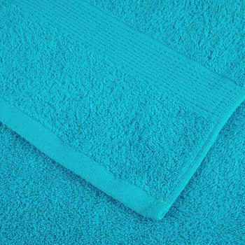 vidaXL Premium-Duschtücher SOLUND 10 Stk. 70x140cm Türkis