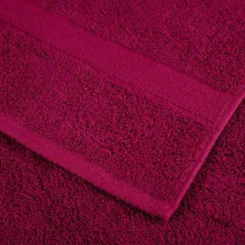 vidaXL Premium-Handtücher SOLUND 10 Stk. 100x200cm Bordeaux